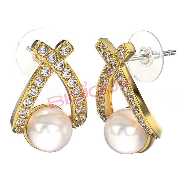 BJT362 ORECCHINO FINLO GOLD PLATED - Farmacia Castello Srl