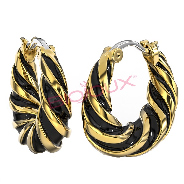BJT365 ORECCHINO ALARA WHITE GOLD PLATED - Farmacia Castello Srl