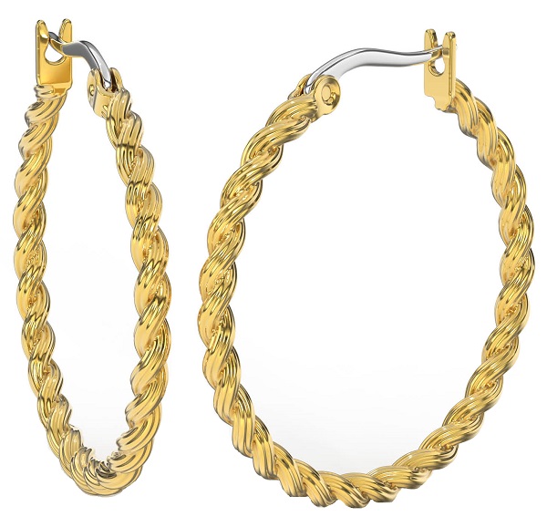 BJT379 ORECCHINO ELDARA GOLD PLATED - Farmacia Castello Srl