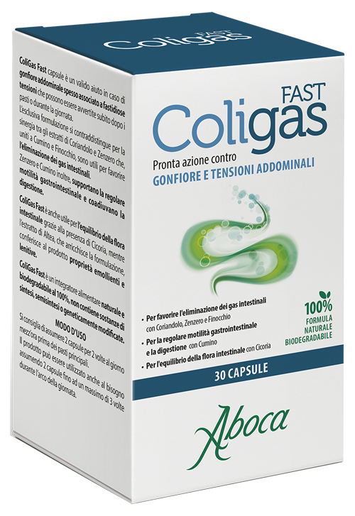 COLIGAS FAST 30 CAPSULE - Farmacia Castello Srl
