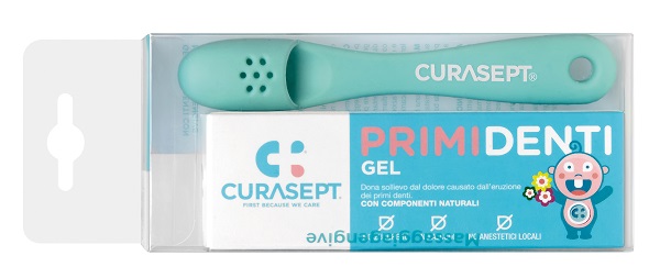 CURASEPT KIT GEL PRIMI DENTI 20 ML + MASSAGGIAGENGIVE - Farmacia Castello Srl