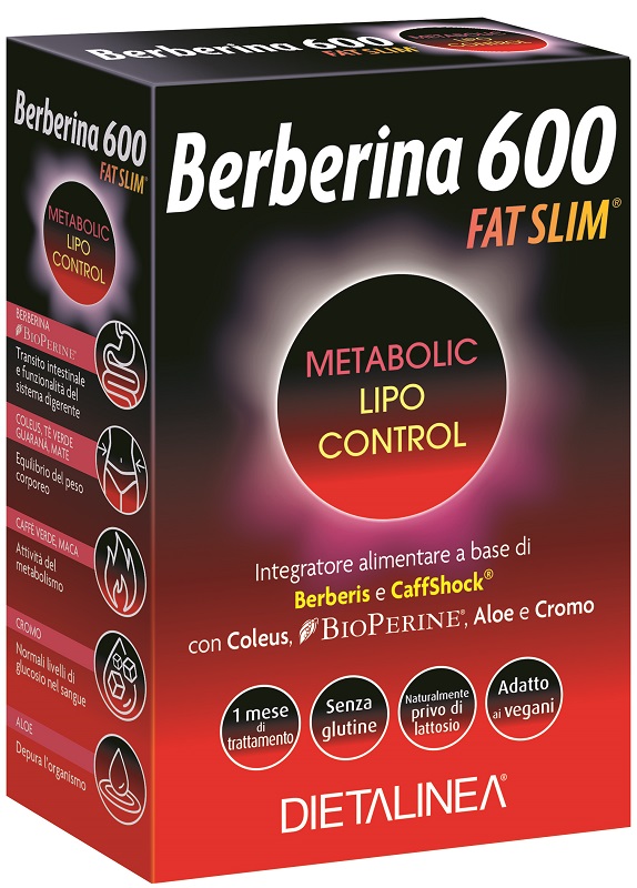 DIETALINEA BERBERINA 600 60 COMPRESSE - Farmacia Castello Srl
