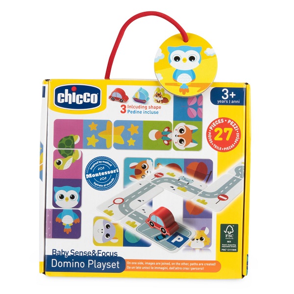 CHICCO GIOCO BABY SENSE&FOCUS SET GIOCO DOMINO - Farmacia Castello Srl